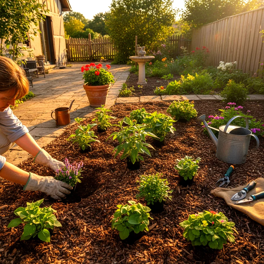Conseils plantation fleurs vivaces jardin