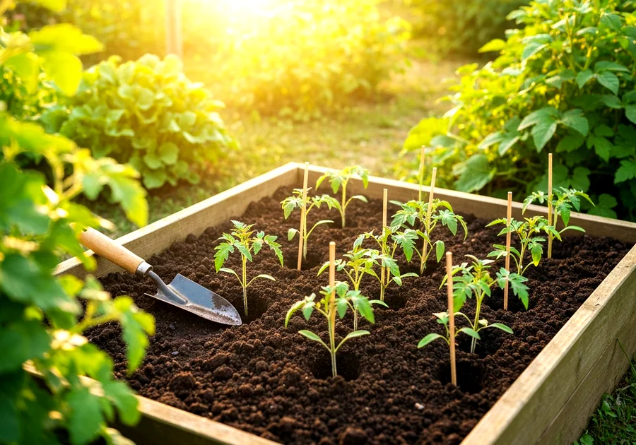Semer les légumes d’été en pleine terre