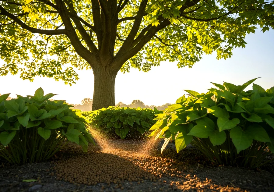 Planter en respectant les racines des arbres