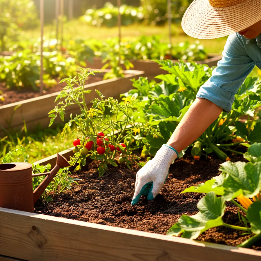 Arroser au pied, pas sur les feuilles