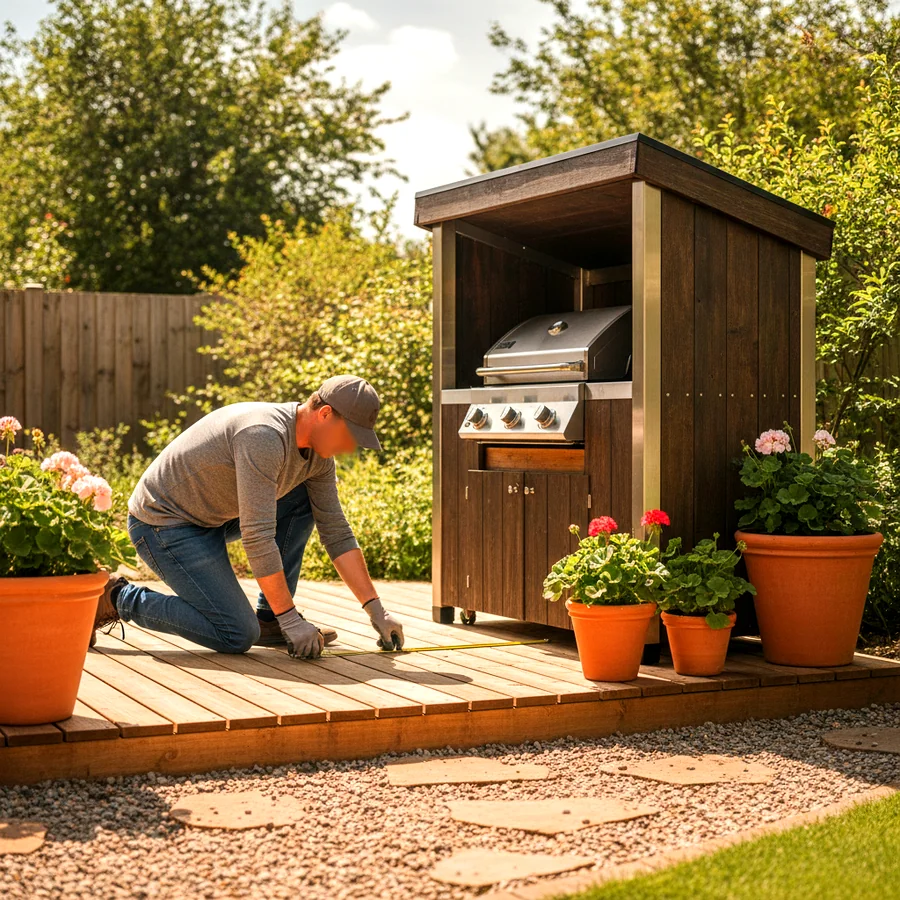 Les différents types d’abris barbecue : fixe, mobile ou mural