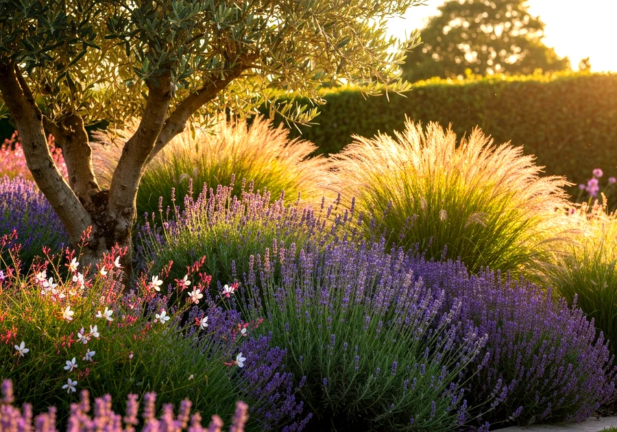 Planter l’olivier et les vivaces pas à pas