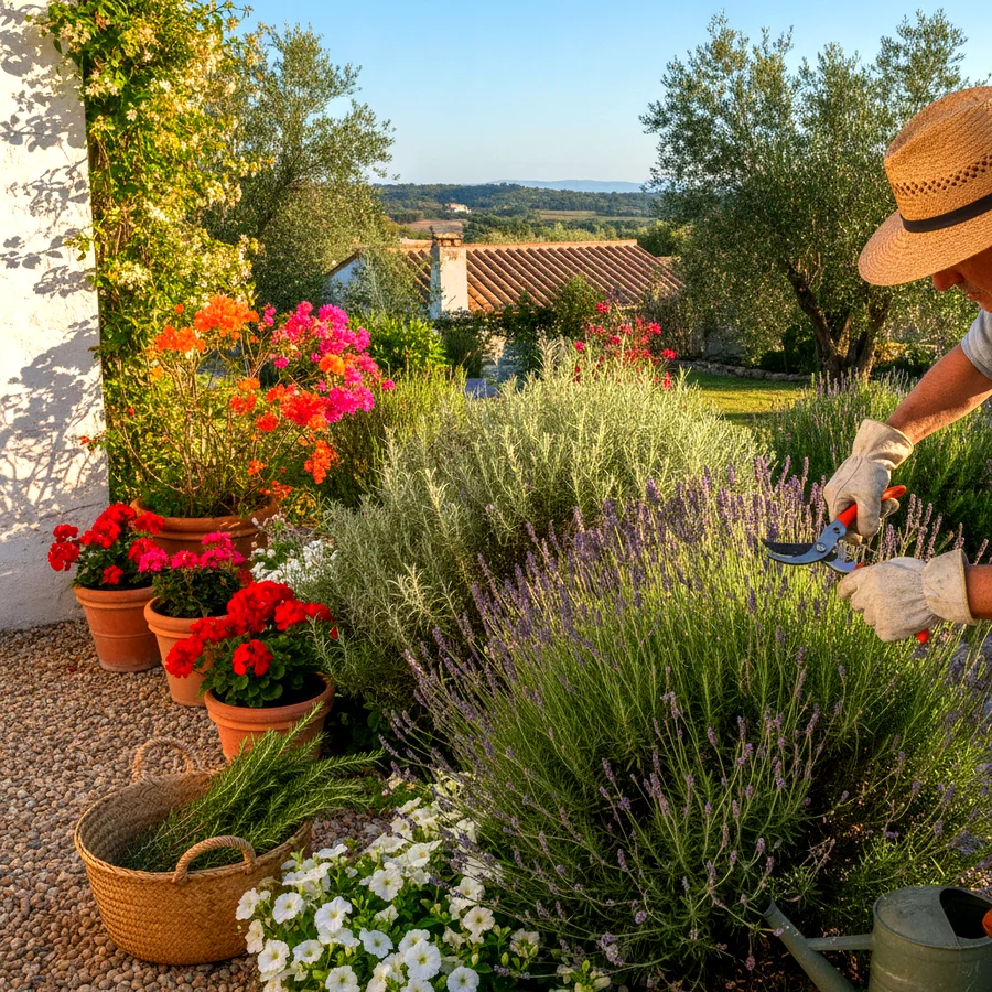 Planter et organiser votre massif méditerranéen