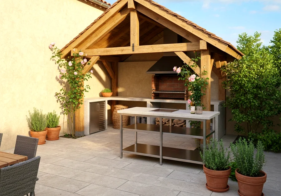 Les différents types d'abri barbecue pour balcon