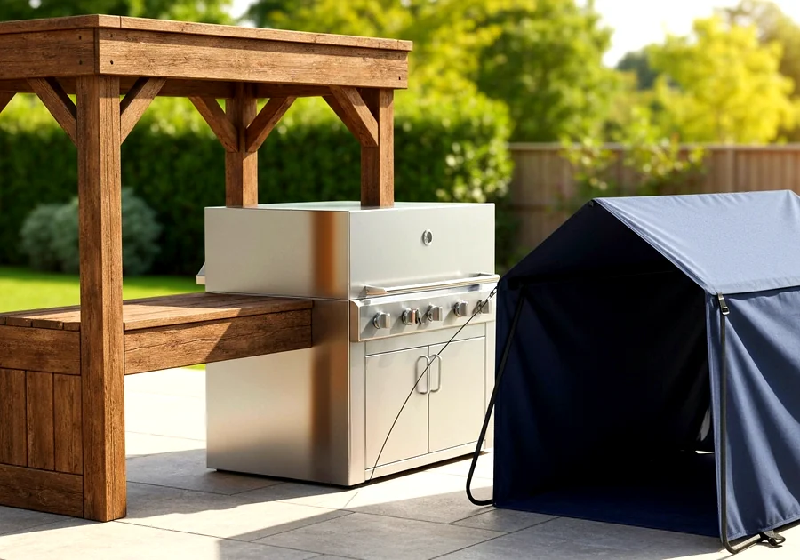 Les différents types d'abri barbecue pour balcon