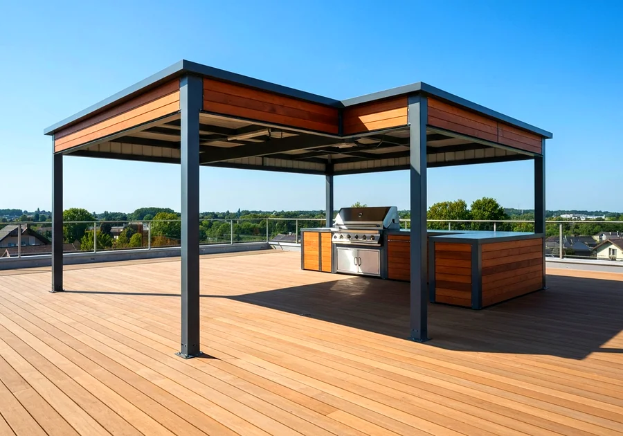 Les différents types d'abri barbecue pour balcon et terrasse