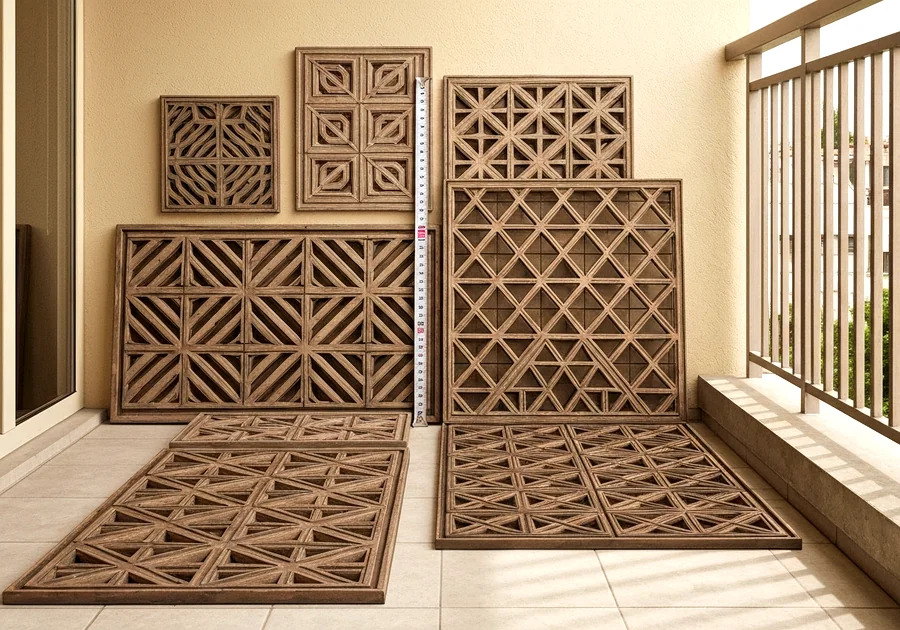 Les différents matériaux pour un panneau décoratif jardin