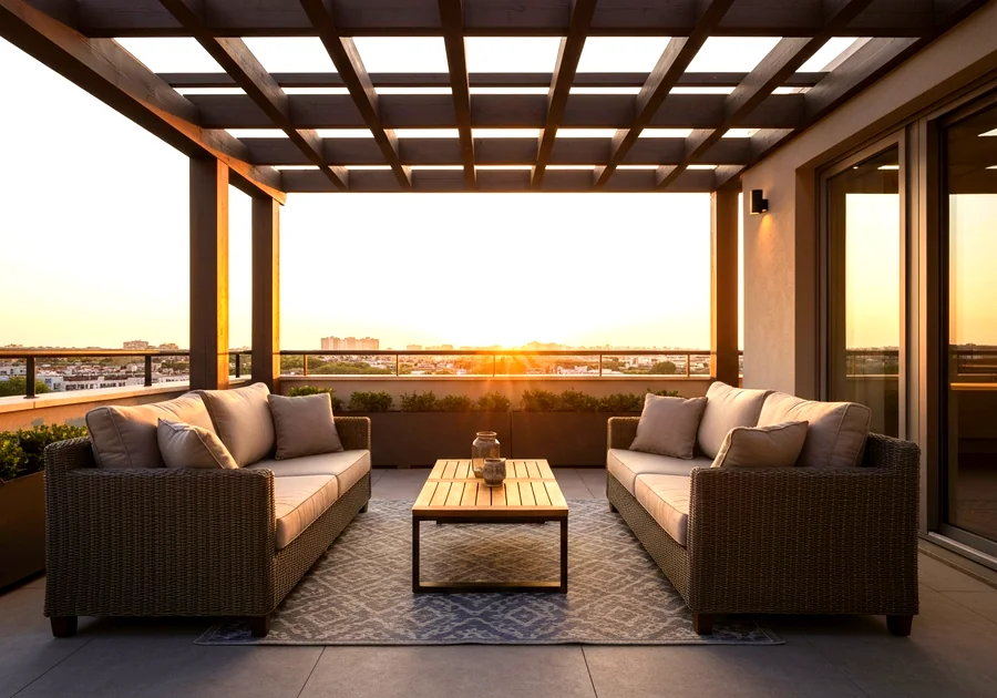 Définir une zone de vie pour votre terrasse extérieur